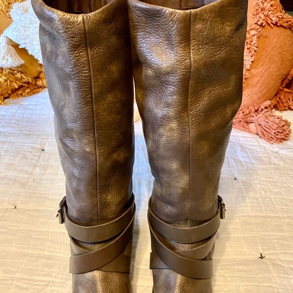 Dolce Vita leather riding boots - calf height - Picture 12 of 16